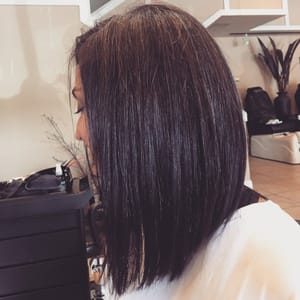 [bob] Soft brown accents